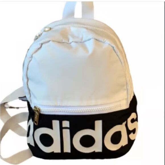 Adidas small backpack black and white Oh - Picture 1 of 5